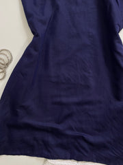 Solid Blue Kurti-Bust 44