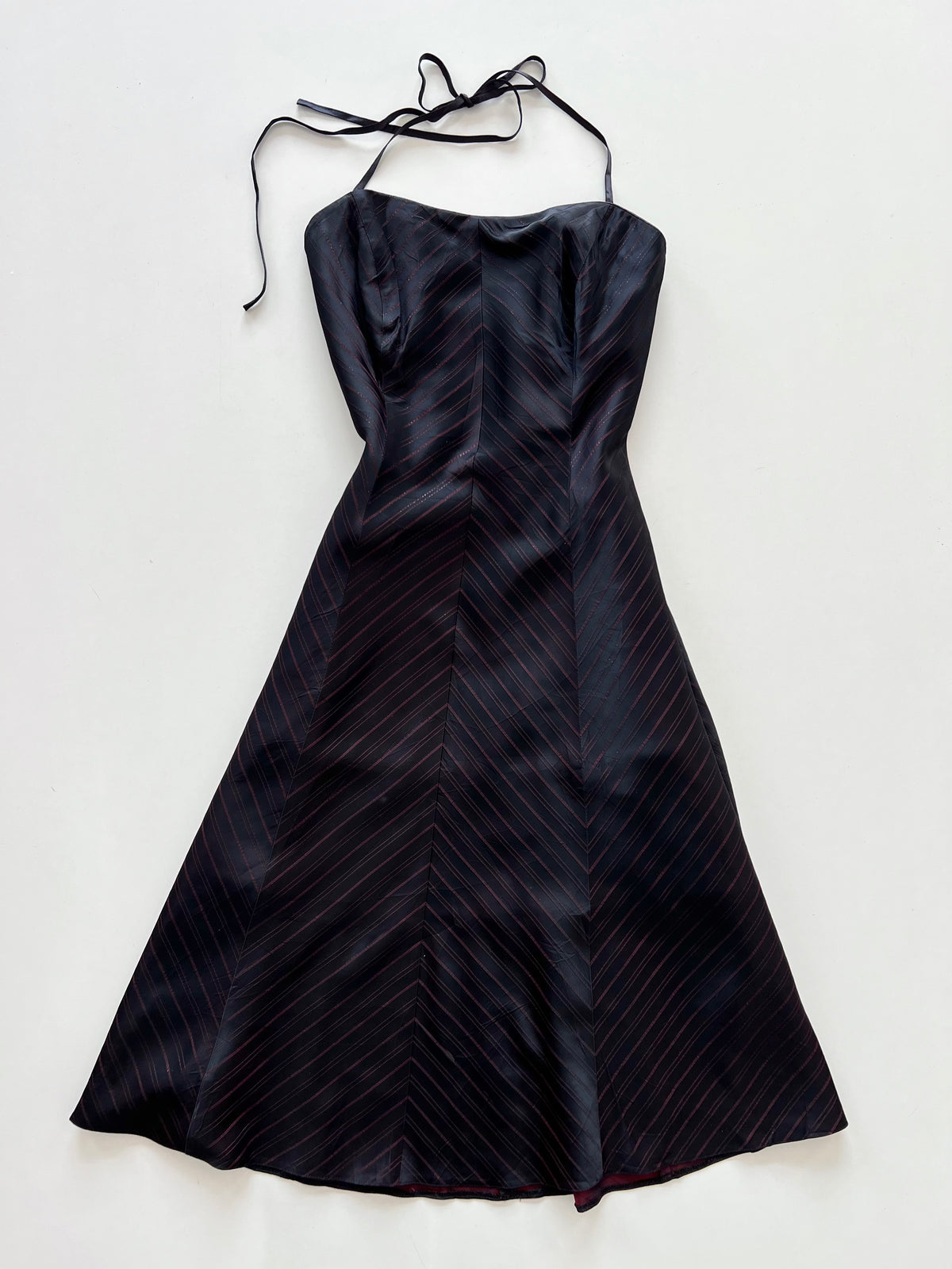 Sixth Sense Vintage Halter Neck Dress-Bust 34