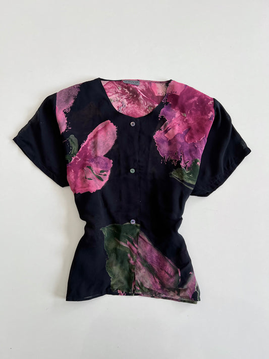 Hopsack Vintage Shirt-Bust 50