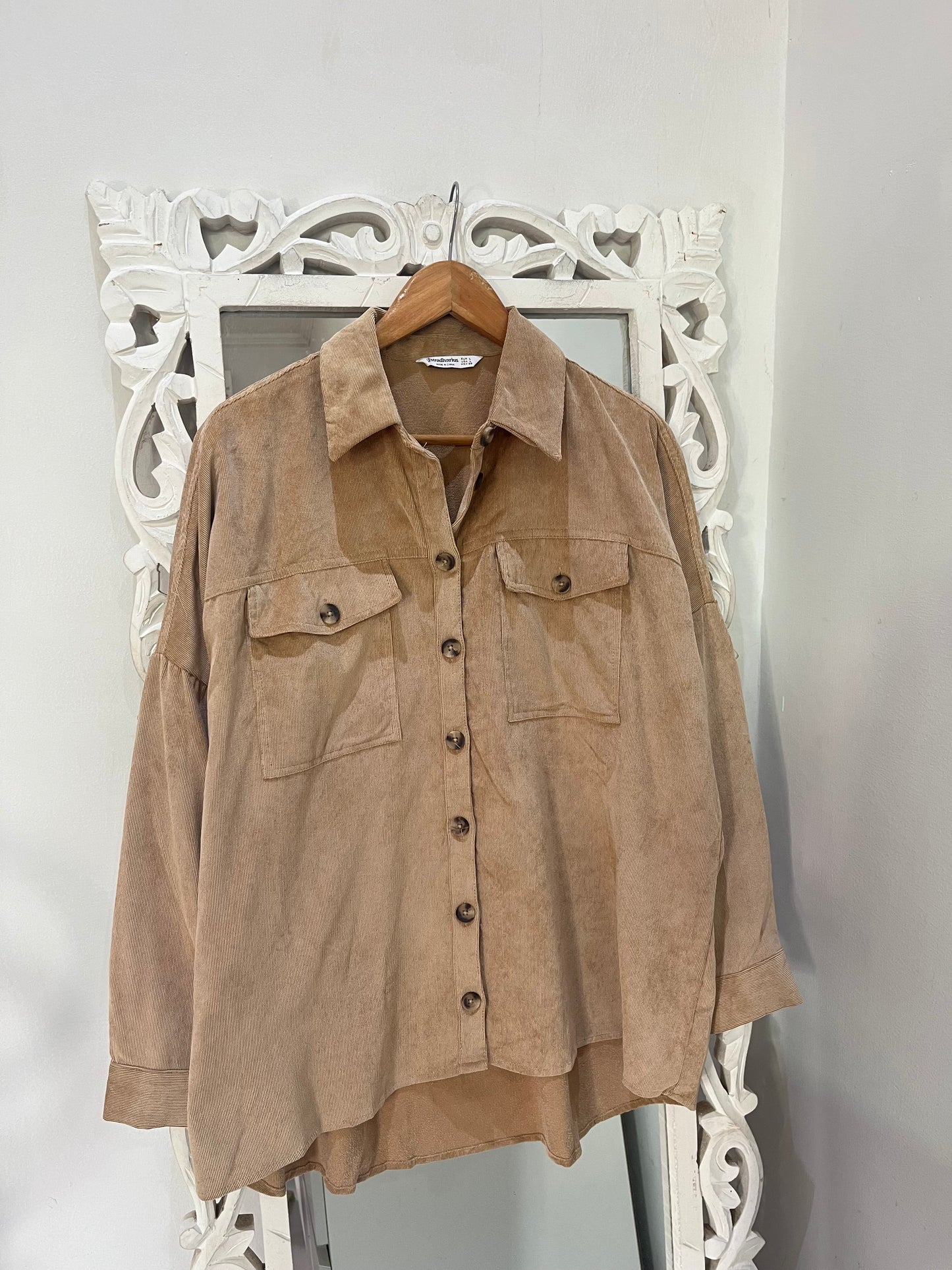 Stradivarius Corduroy Shirt-Chest 52
