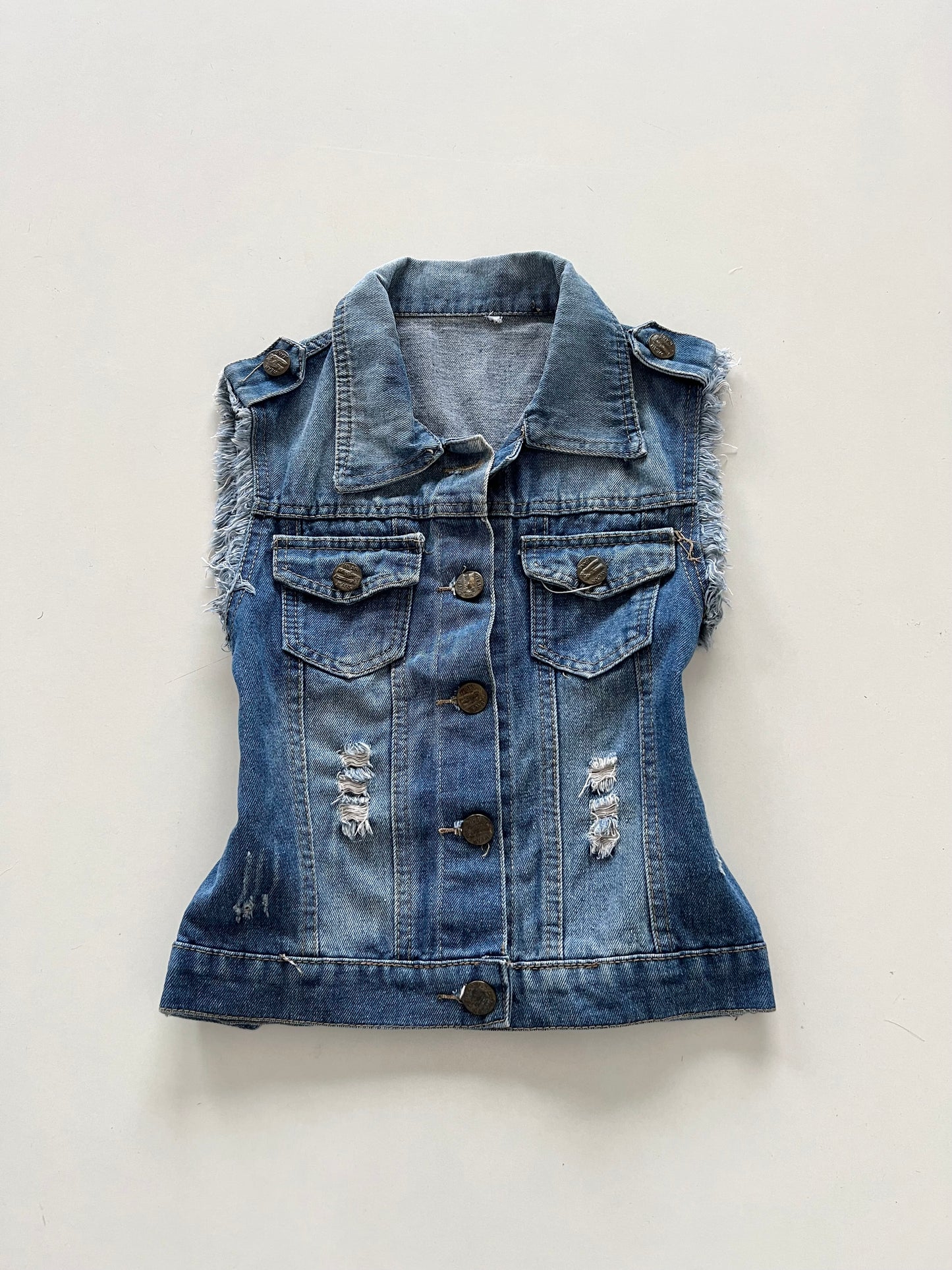 Denim Jacket-Bust with 34