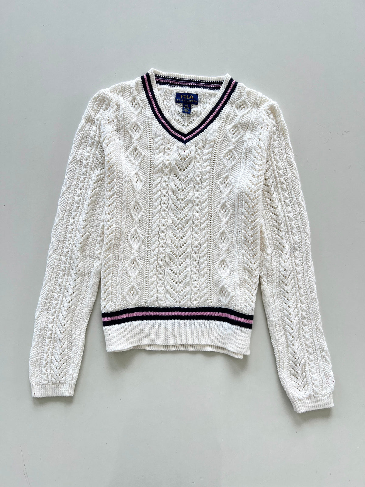 Ralph Lauren 100%Cotton Vintage Sweater-Bust 34 to 36