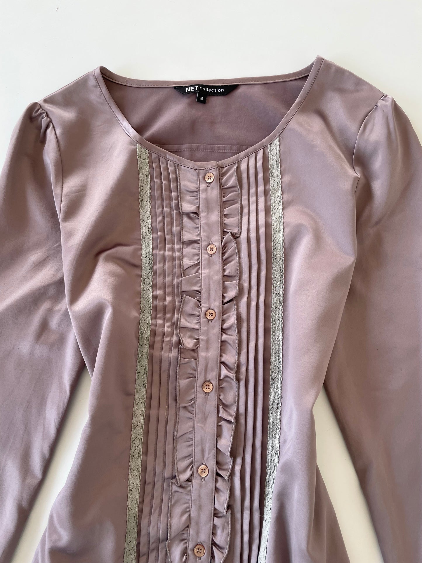 Satin Vintage Top-Bust 38