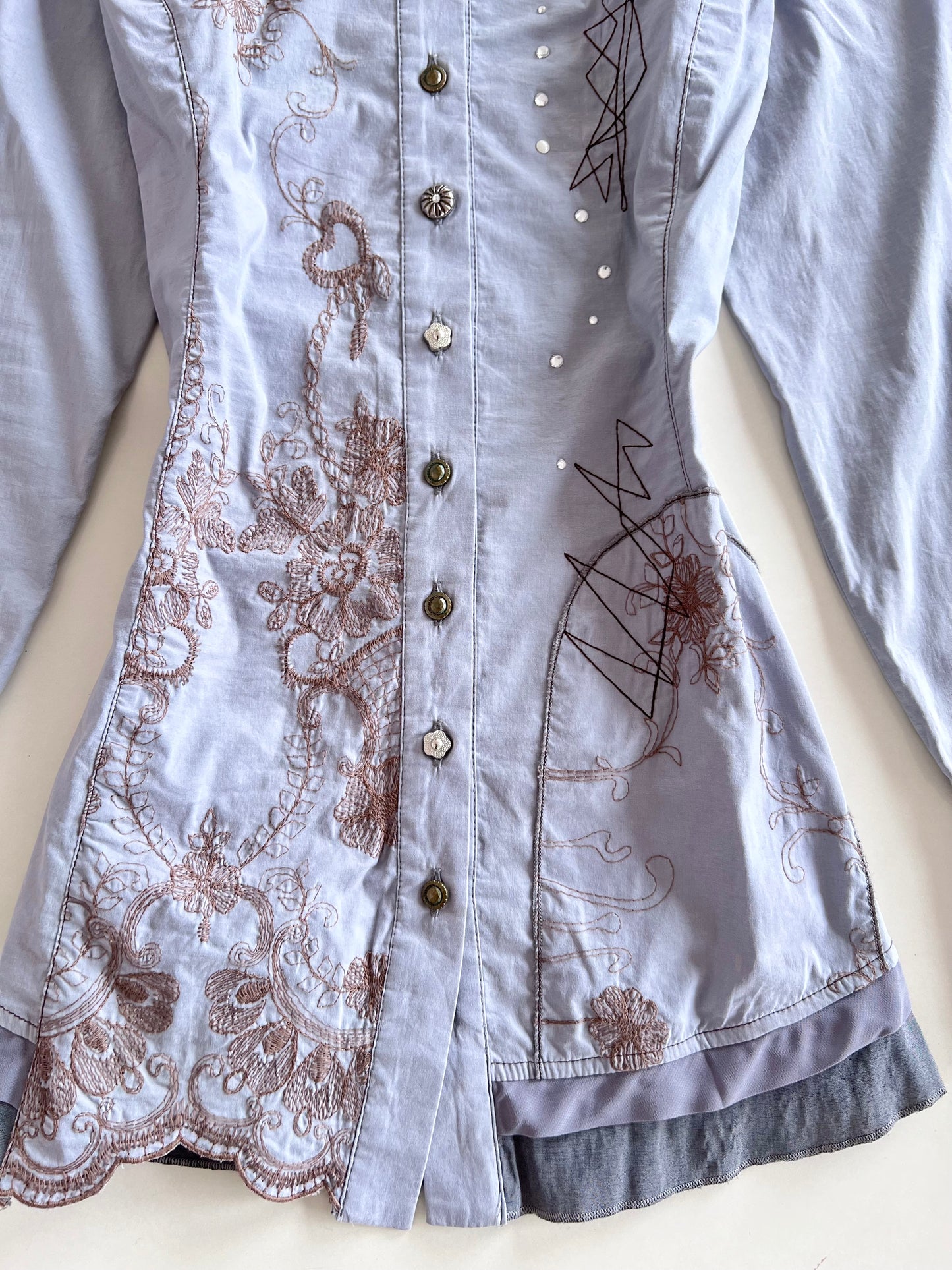 Tricotto Vintage Shirt-Bust 36 to 38
