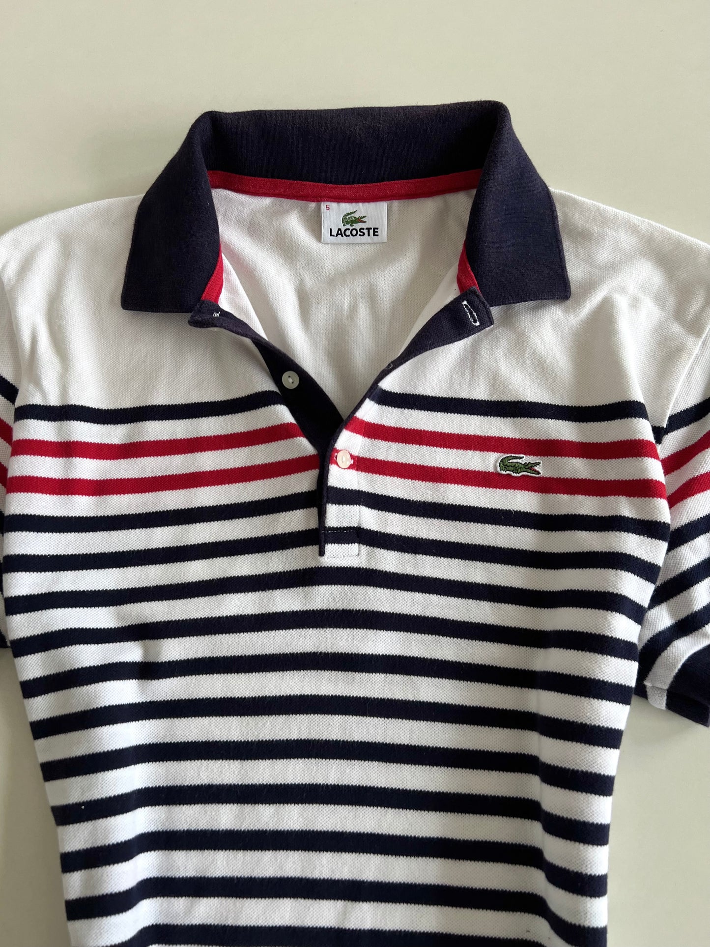 Lacoste Vintage Tshirt-Bust 42