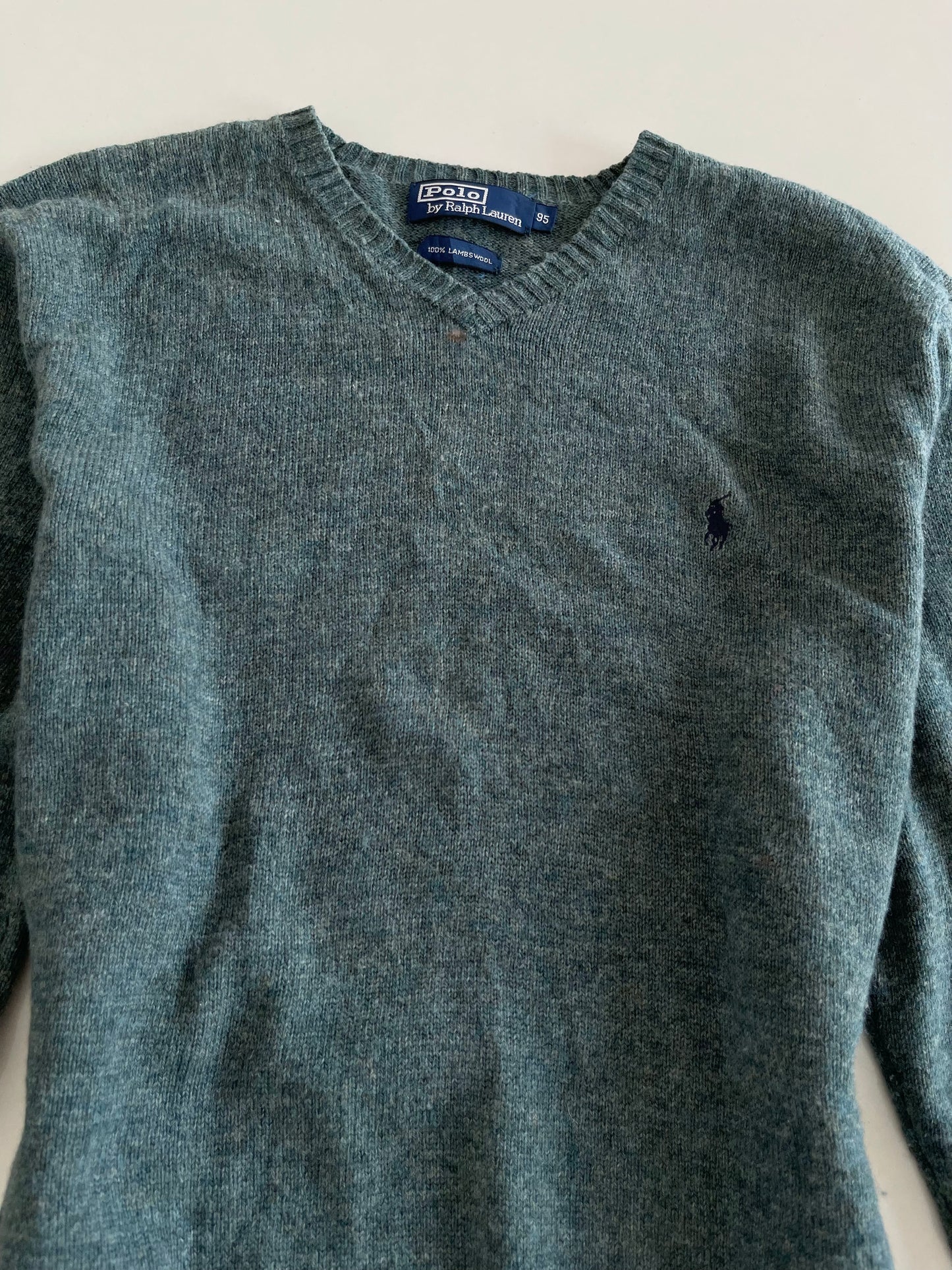 Ralph Lauren 100% Lambs Wool Vintage Sweater-Bust 44