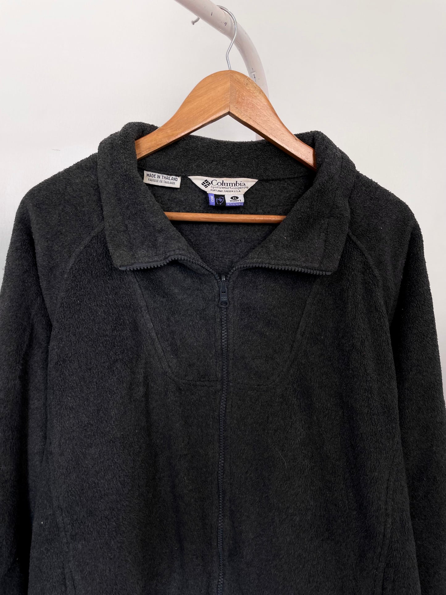 Columbia Vintage Fleece Grey Jacket-Bust 50
