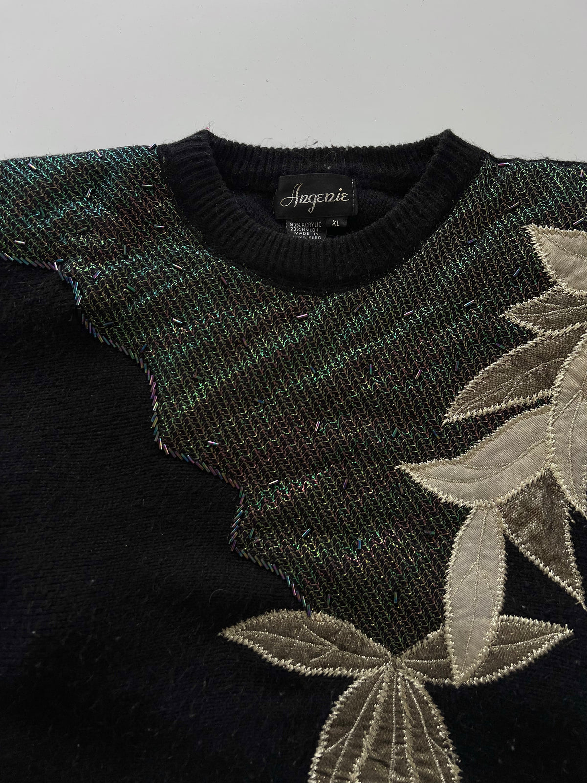 Angenie Embroidered Sweater-Bust 48