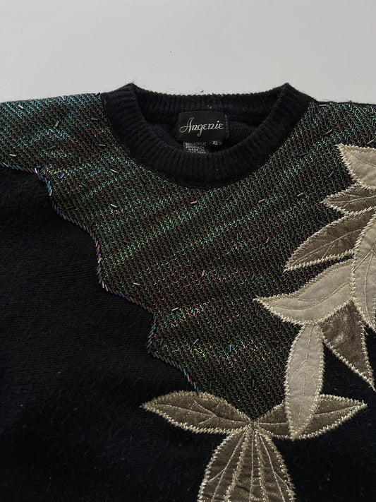 Angenie Embroidered Sweater-Bust 48