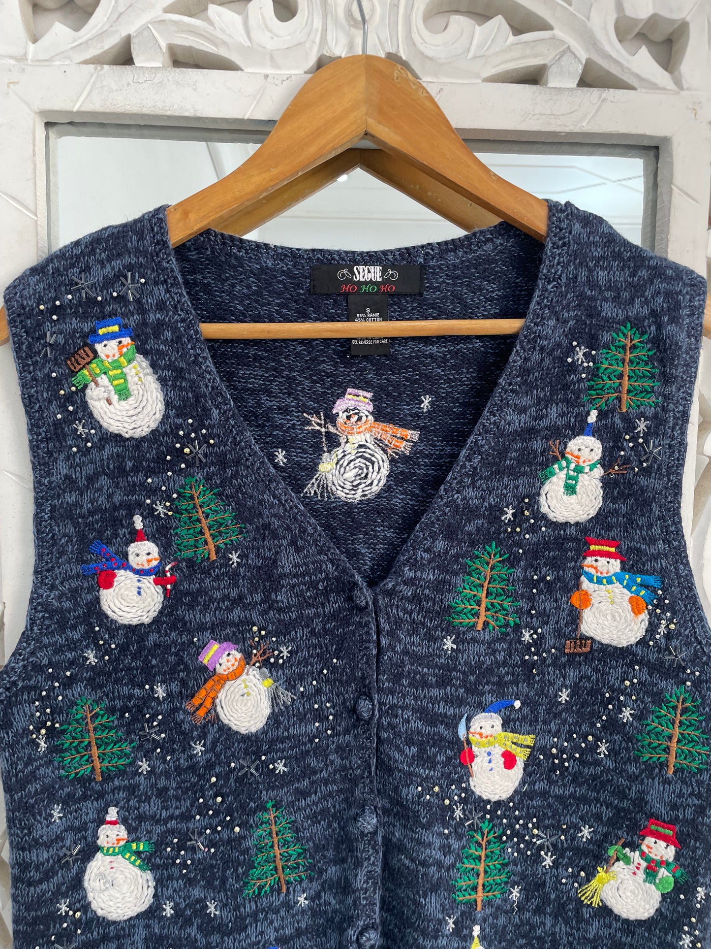 Christmas Sweater Vest-Bust 38