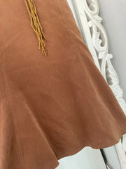 Vintage Suede Skirt-Waist 30
