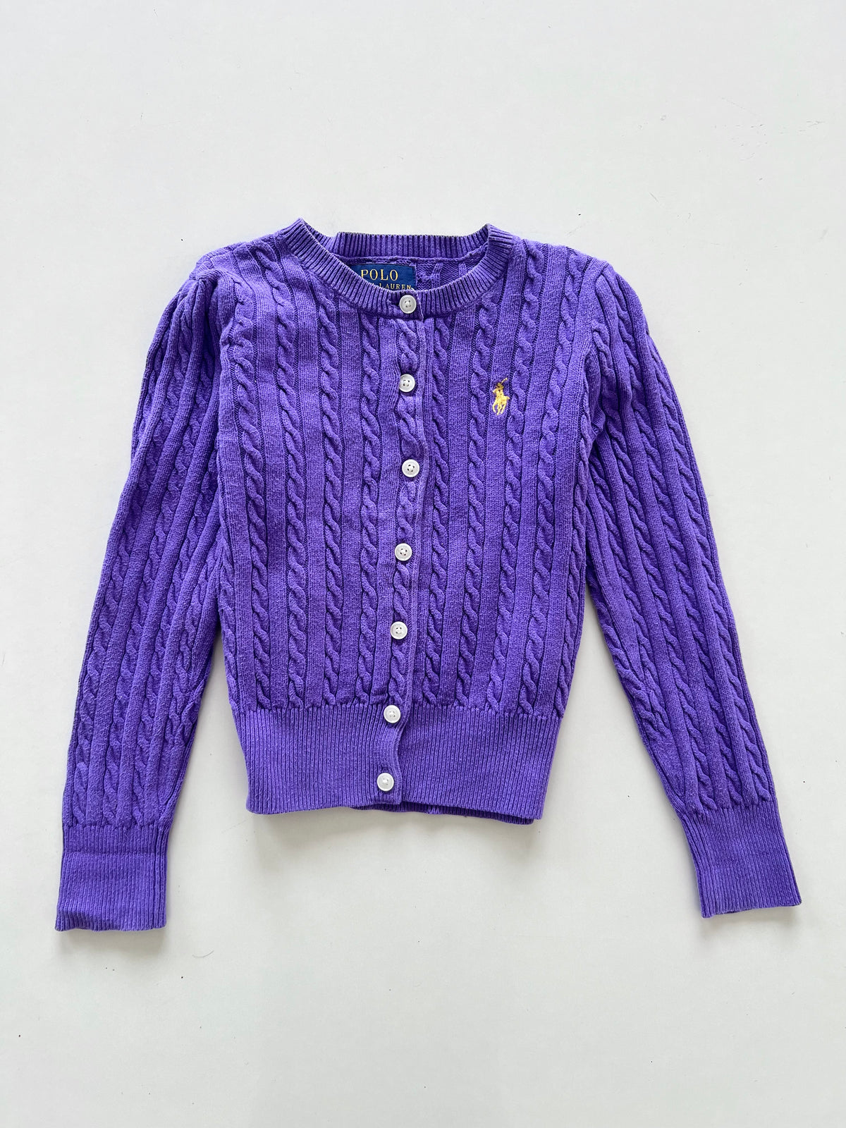 Ralph Lauren 100%Cotton Kids Vintage Cardigan-Bust 26