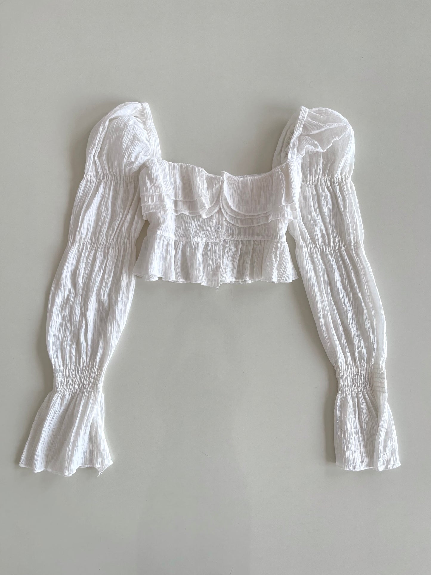 Mik White Top-Bust 36 to 38