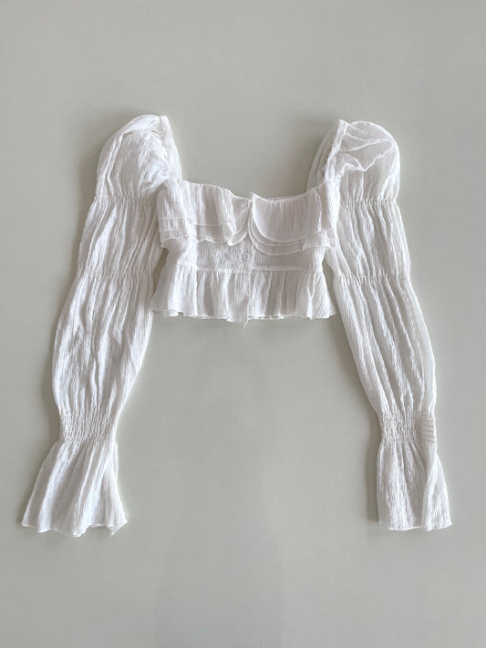 Mik White Top-Bust 36 to 38