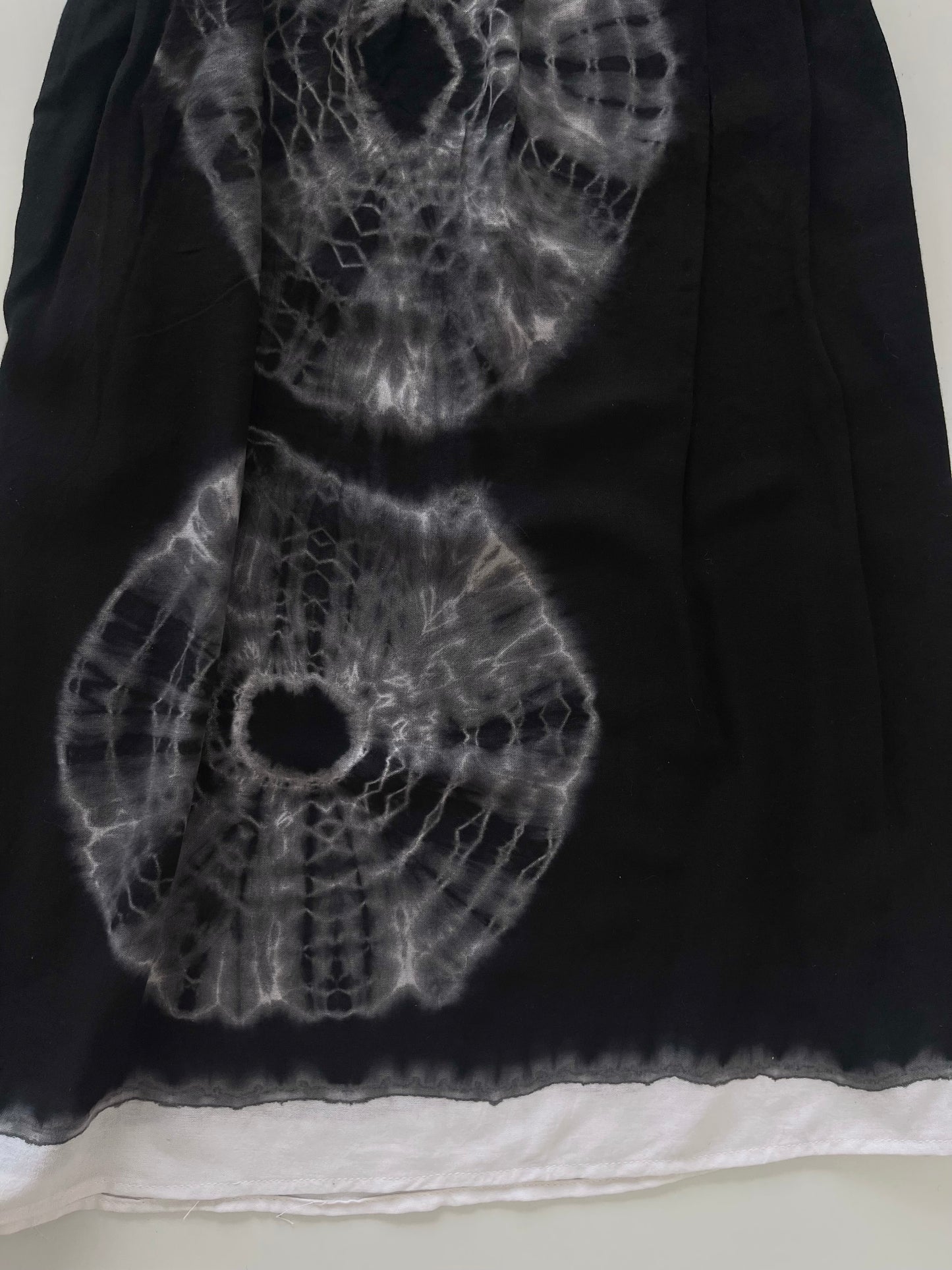Black Tie Dyed Dress-Bust 38 to 40