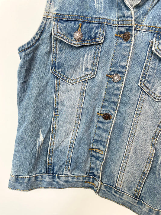 Mooti Denim Vest-Bust 34
