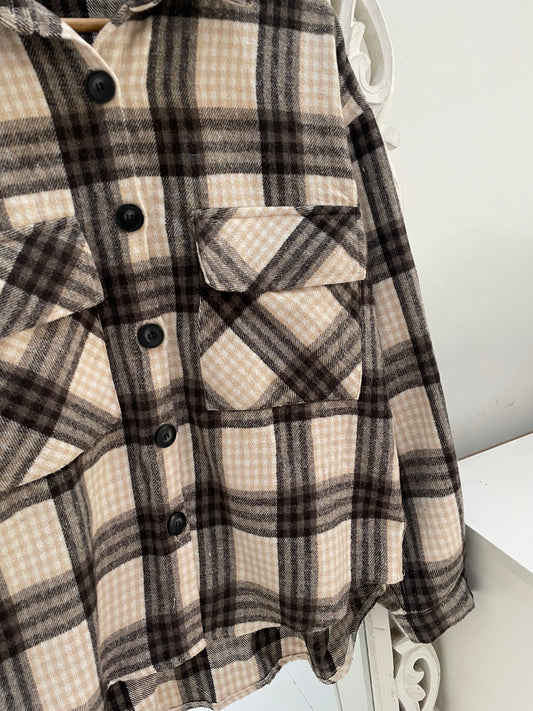 Yu & Me Thick Warm Shacket-Chest 44