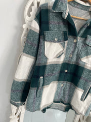 Super Thick Warm Shacket-Chest 44