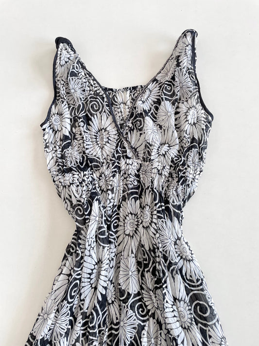 Sheer Vintage Dress-Bust 38 to 40