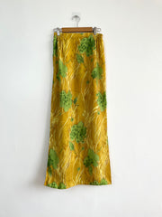 Mustard Long Skirt-Waist 26