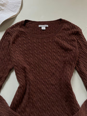 Amazon Essentials Vintage Cable Knit Sweater-Chest 36 to 38