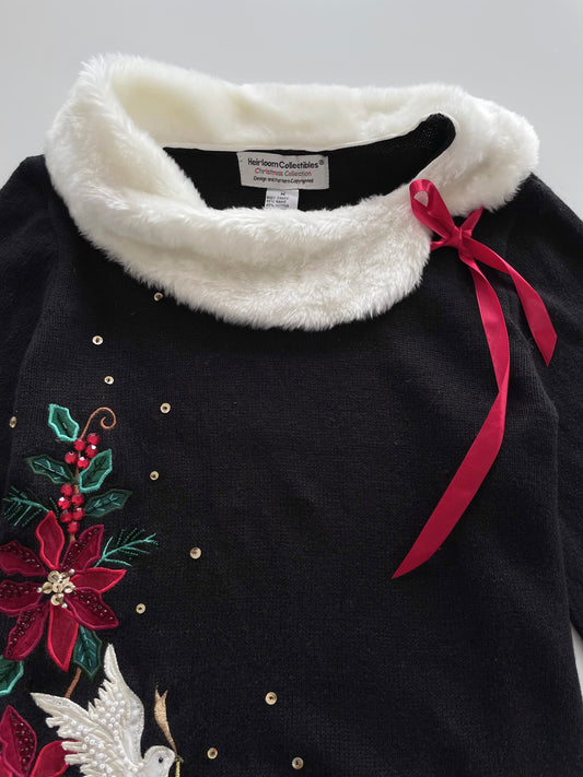 Heirloom Collectibles Embroidered Sweater-Bust 42