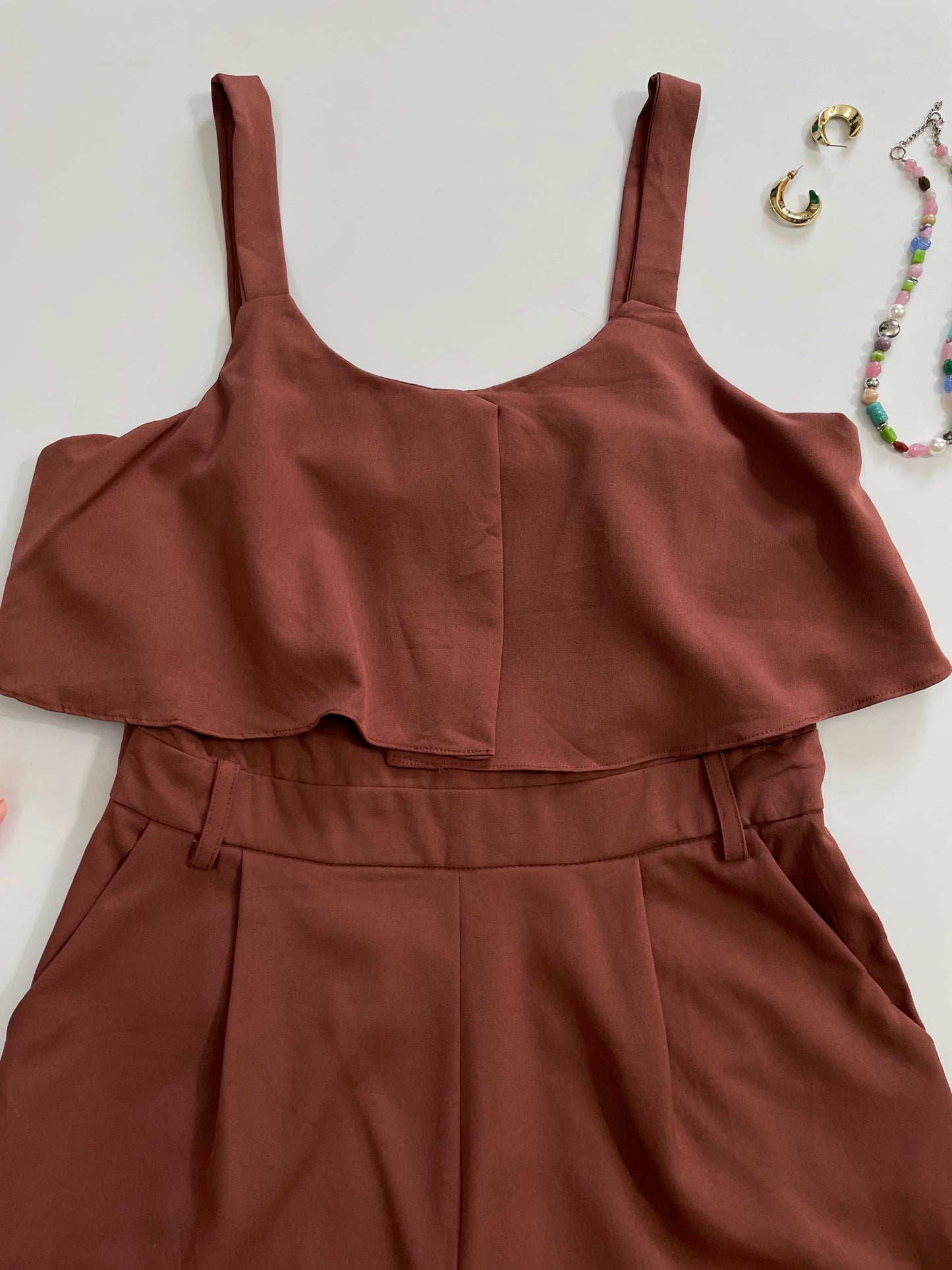Earthy Romper-Bust 32
