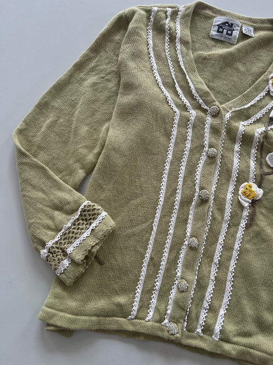 Story Book Knits Embroidered Sweater-Bust 48