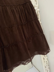 Vintage Corduroy Skirt-Waist 30