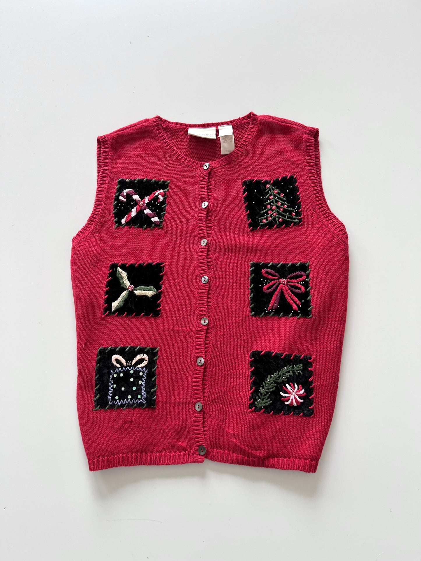 First Issue Embroidered Sweater-Bust 48