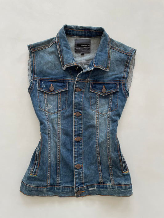 H Connect Denim Jacket-Bust 40