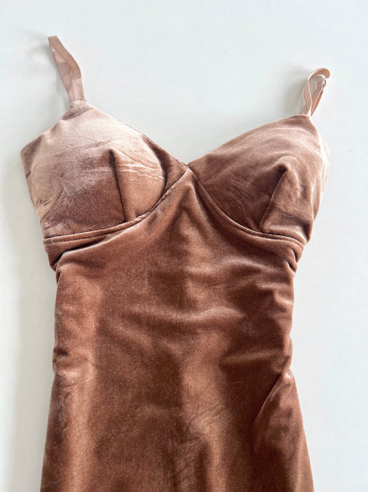 Velvet Dress-Bust 32 to 34