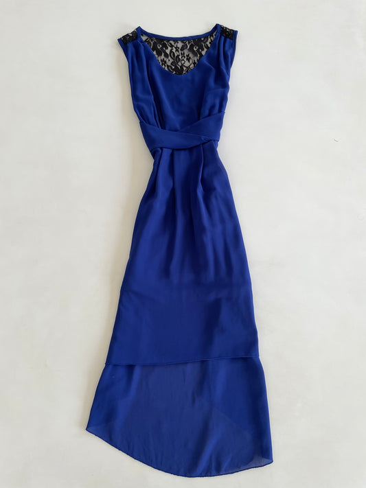 Vintage Blue Dress-Bust 32