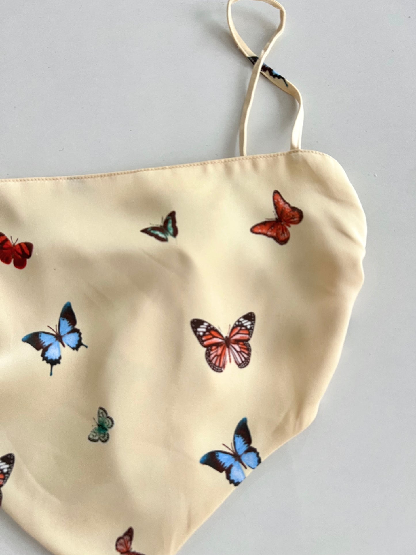 Butterfly Satin Top-Bust 30 to 32