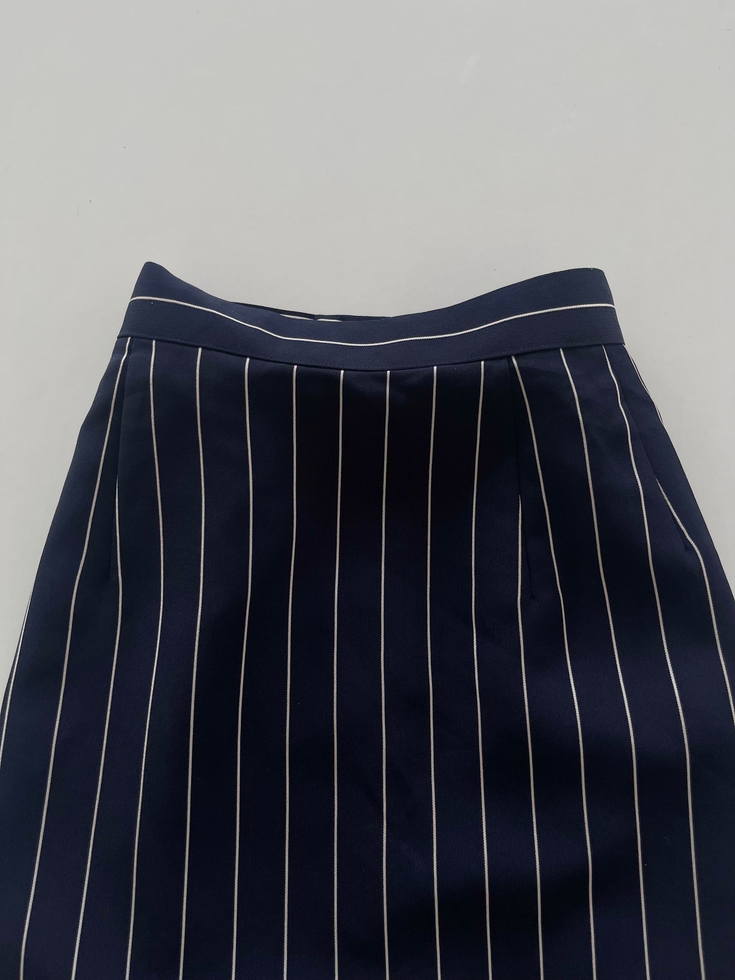 Pinstripe Skirt-Waist 30