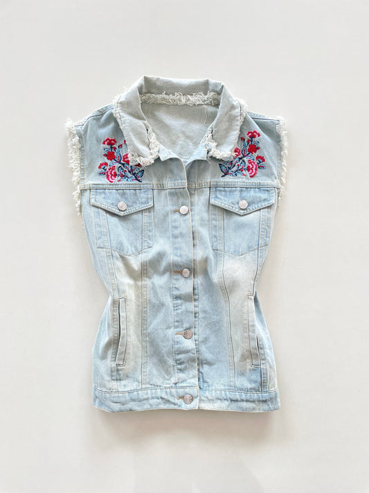 Denim Vest-Chest 40