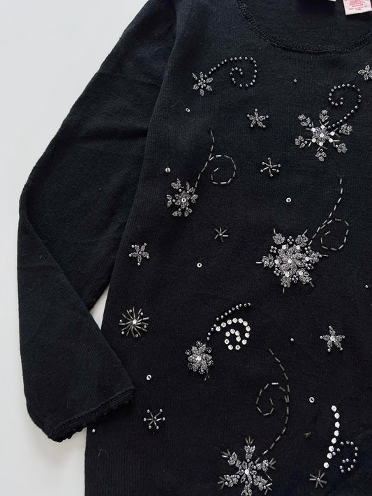 Basic Editions Hand Embroidered Sweater-Bust 42
