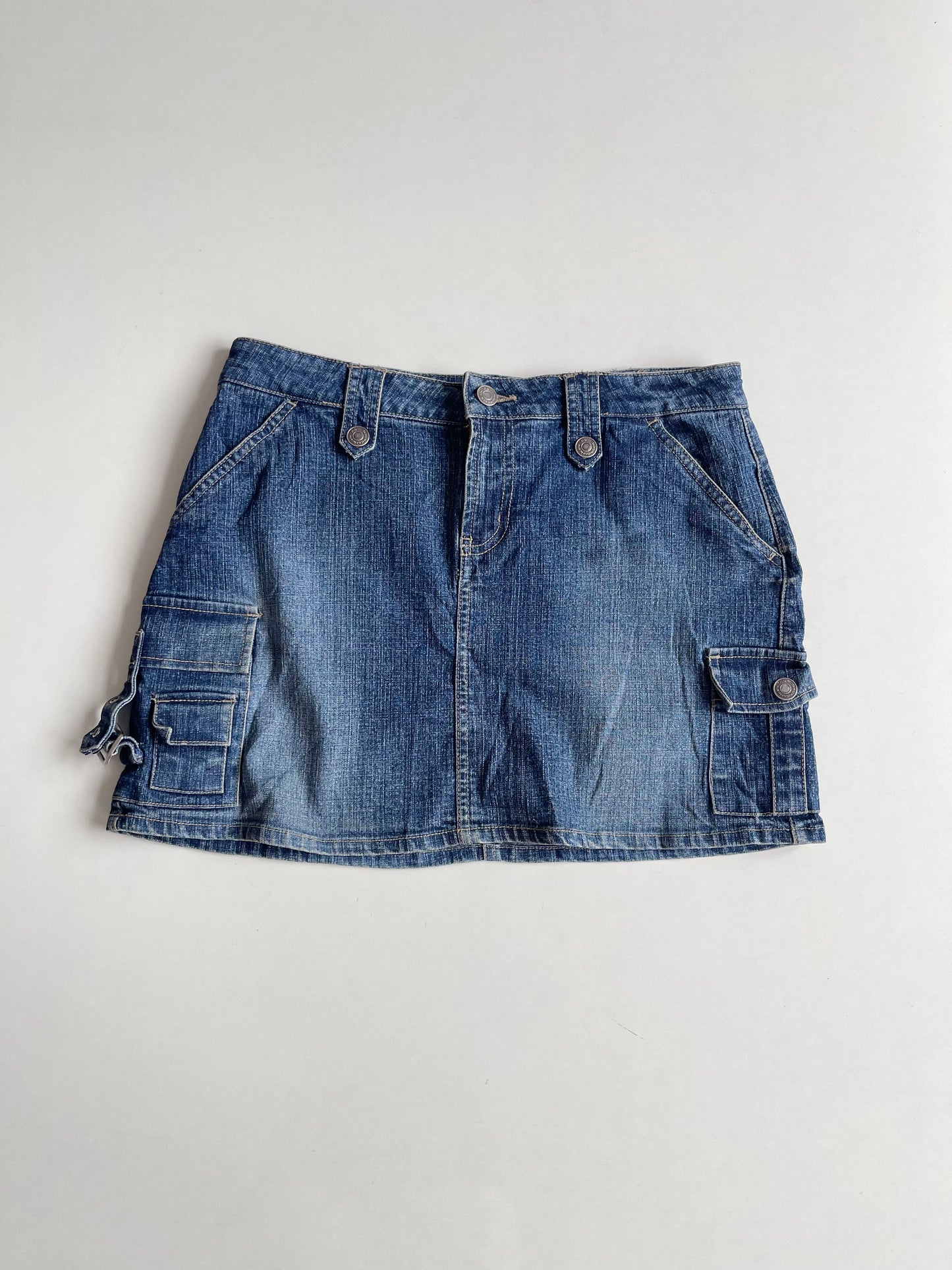 No Boundaries Denim Skirt-Waist 30