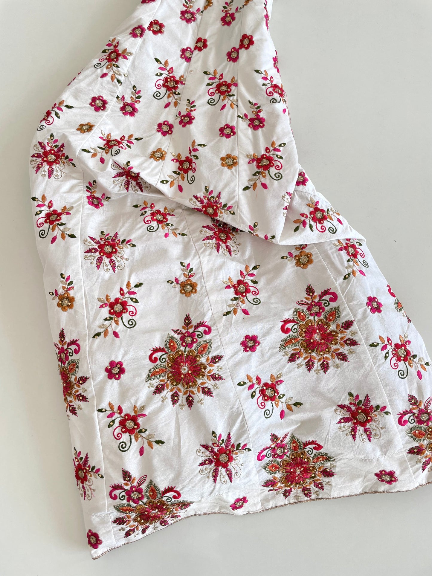 Desi Embroidered Dress-Bust 34