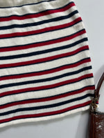 Load image into Gallery viewer, Striped Tweed Skirt - Waist 26 to 28
