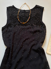 Mango Embroidered Dress-Bust 36