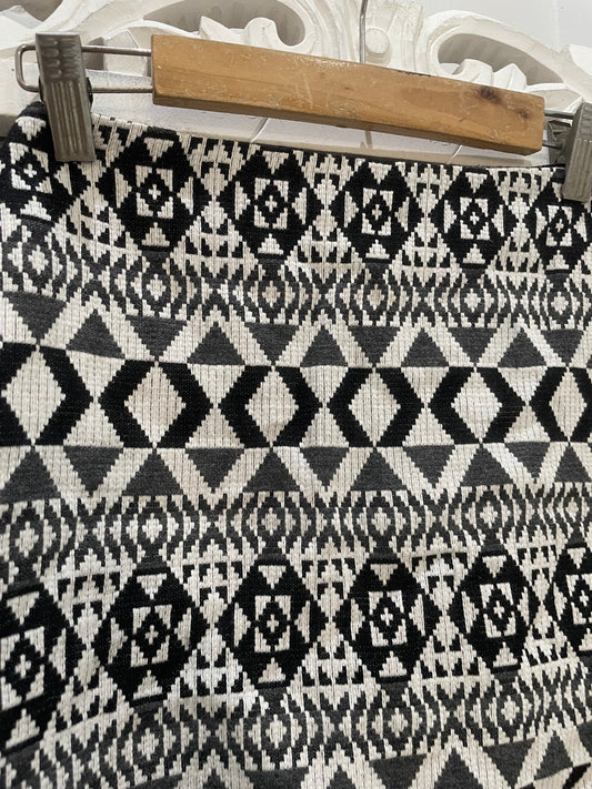 Topshop Tweed Skirt-Waist 28