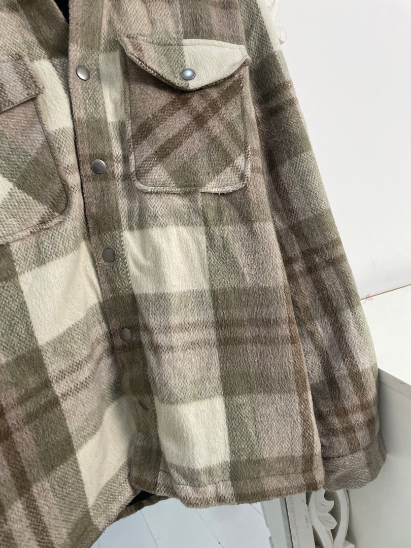 Pull&Bear Super Thick Puffer Shacket-Chest 42