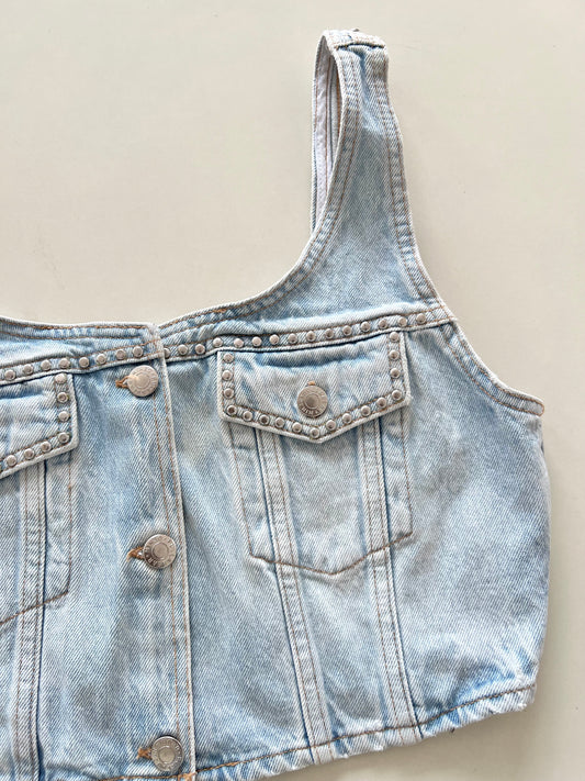 Pull&Bear Denim Top-Bust 36