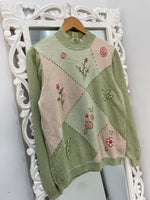 Load image into Gallery viewer, Alfred Dunner Embroidered Vintage Sweater-Bust 40