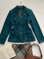 H&M Vintage Corduroy Blazer-Bust 34