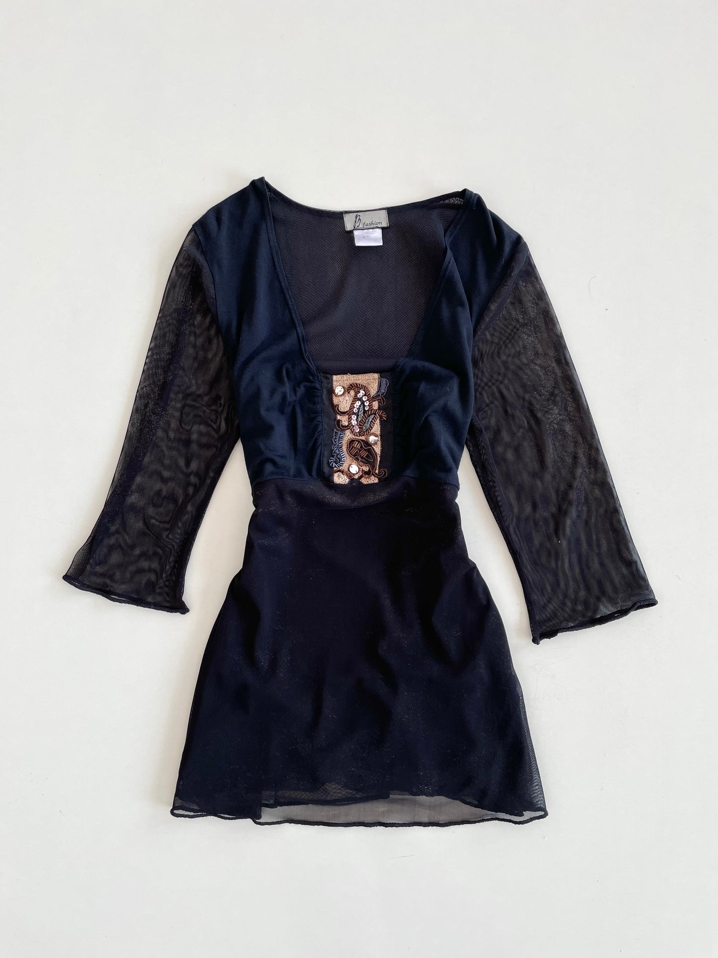 Vintage Embroidered Top-Bust 38 to 40