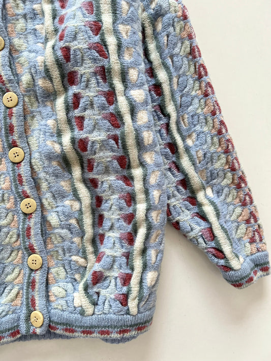 Tulchan Pure New Wool Vintage Cardigan-Bust 48