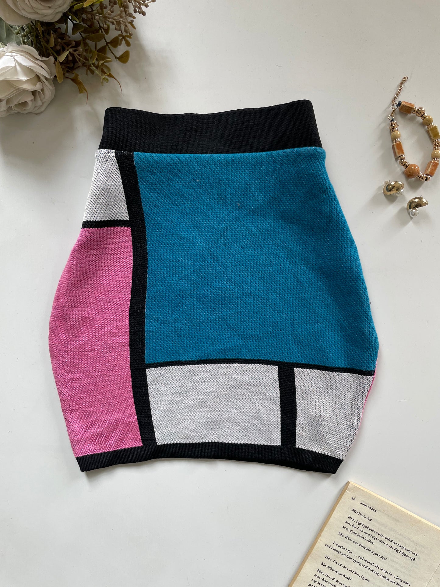 Warm Tweed Skirt-Waist 26
