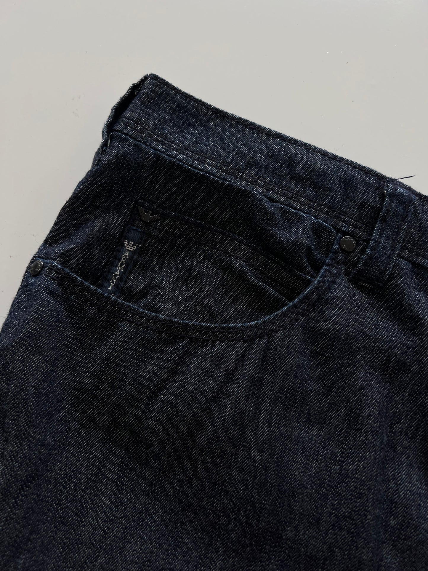 Armani Jeans Vintage Denim Skirt-Waist 36